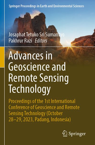 Produktbild: Advances in Geoscience and Remote Sensing Technology