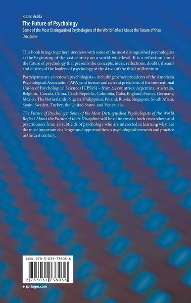 Produktbild: The Future of Psychology