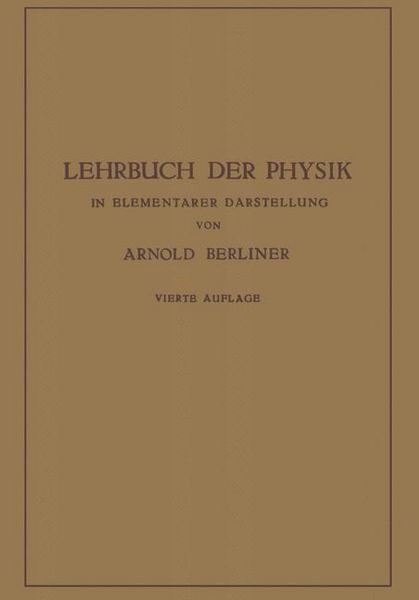 Produktbild: Lehrbuch der Physik