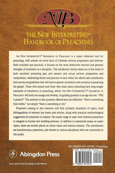 Produktbild: New Interpreter's Handbook of Preaching