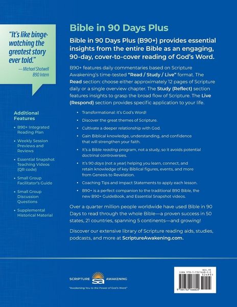 Produktbild: B90+ Bible in 90 Days Plus
