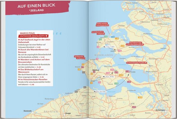 Produktbild: MARCO POLO OUTDOOR GUIDE Reisef&uuml;hrer Niederl&auml;ndische K&uuml;ste