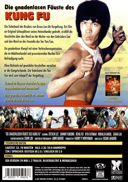 Produktbild: Die gnadenlosen F&auml;uste des Kung Fu - Cover B - Limited Edition auf 500 St&uuml;ck