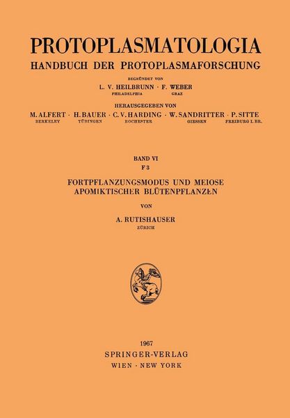 Produktbild: Fortpflanzungsmodus und Meiose Apomiktischer Bl&uuml;tenpflanzen