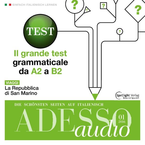 Italienisch lernen Audio - Der große Grammatiktest