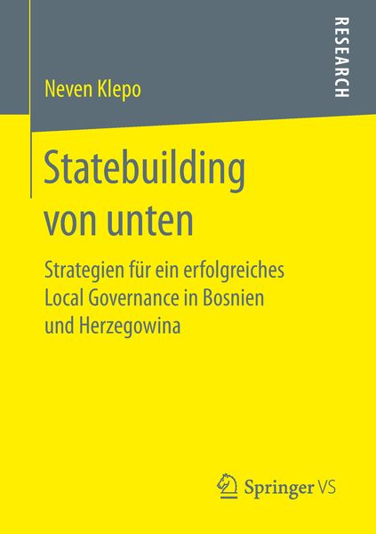 Produktbild: Statebuilding von unten