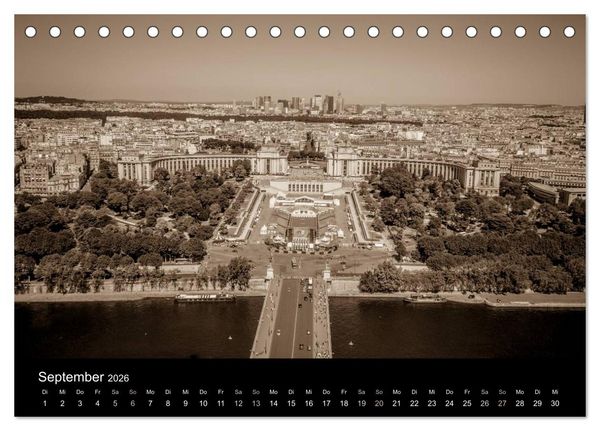 Produktbild: Paris (Tischkalender 2026 DIN A5 quer), CALVENDO Monatskalender