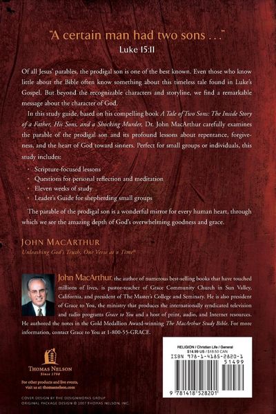 Produktbild: A Tale of Two Sons Bible Study Guide (Study Guide)