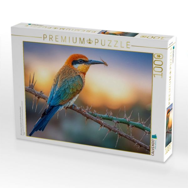 Produktbild: CALVENDO Puzzle Mit sicherem Schnabel wird die Beute pr&auml;sentiert | 1000 Teile Lege-Gr&ouml;&szlig;e 64x48cm Foto-Puzzle f&uuml;r gl&uuml;ckliche Stunden