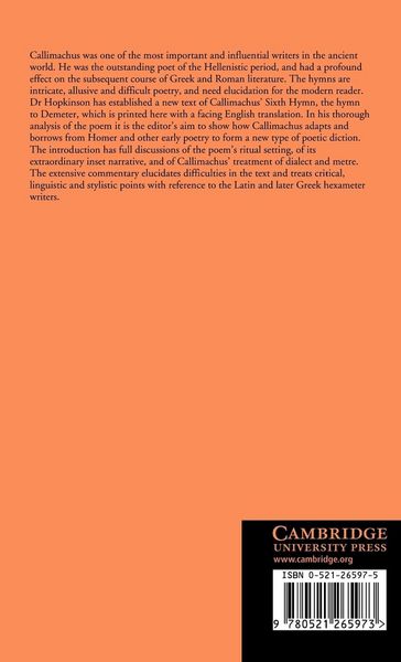 Produktbild: Callimachus