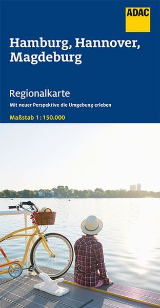 Produktbild: ADAC Regionalkarte 05 Hamburg, Hannover, Magdeburg 1:150.000