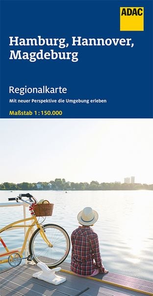 Produktbild: ADAC Regionalkarte Blatt 5 Hamburg, Hannover, Magdeburg 1:150 000