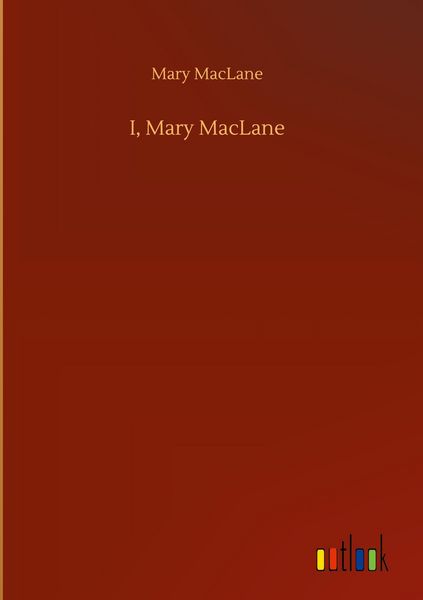 Produktbild: I, Mary MacLane