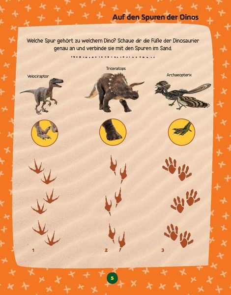 Produktbild: Mein gro&szlig;es Spa&szlig;- und R&auml;tselbuch Dinosaurier