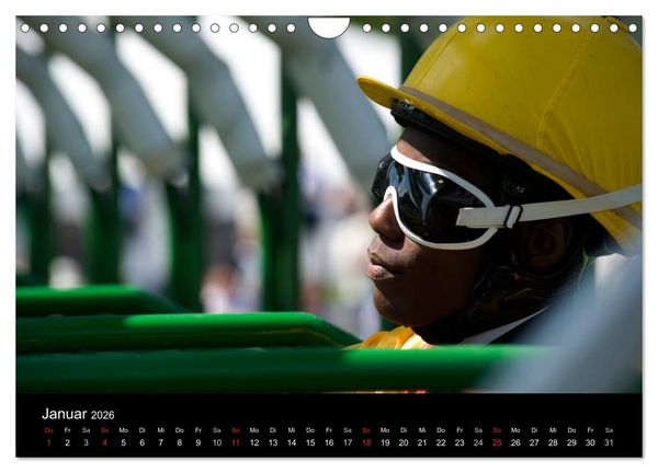 Produktbild: Faszination Galopprennen in Baden-Baden (Wandkalender 2026 DIN A4 quer), CALVENDO Monatskalender