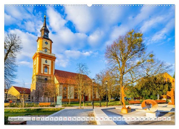 Produktbild: Templin Impressionen (Wandkalender 2026 DIN A2 quer), CALVENDO Monatskalender