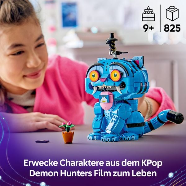 Produktbild: LEGO KPop Demon Hunters Der Tiger Derpy und die Elster Sussie 72537