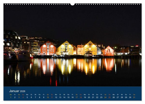 Produktbild: Troms&ouml;, eisiges Nord-Norwegen (hochwertiger Premium Wandkalender 2026 DIN A2 quer), Kunstdruck in Hochglanz