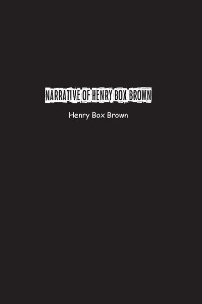 Produktbild: Narrative of Henry Box Brown
