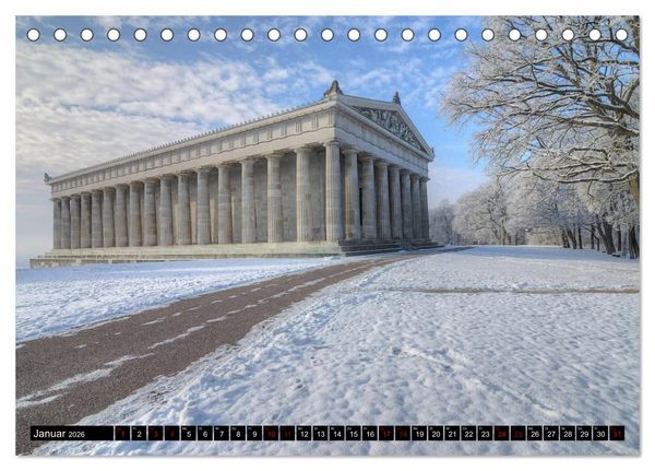 Produktbild: Quer durch die Oberpfalz (Tischkalender 2026 DIN A5 quer), CALVENDO Monatskalender