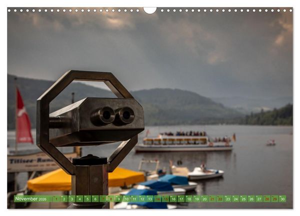Produktbild: Der Titisee im Schwarzwald (Wandkalender 2026 DIN A3 quer), CALVENDO Monatskalender