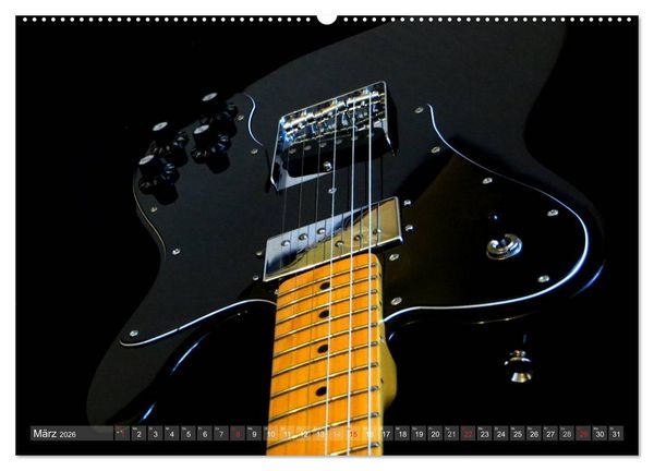 Produktbild: Gitarren Snapshots (hochwertiger Premium Wandkalender 2026 DIN A2 quer), Kunstdruck in Hochglanz