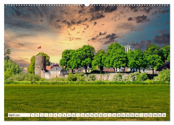Produktbild: Reise durch Deutschland - Rees am Niederrhein (Wandkalender 2026 DIN A2 quer), CALVENDO Monatskalender
