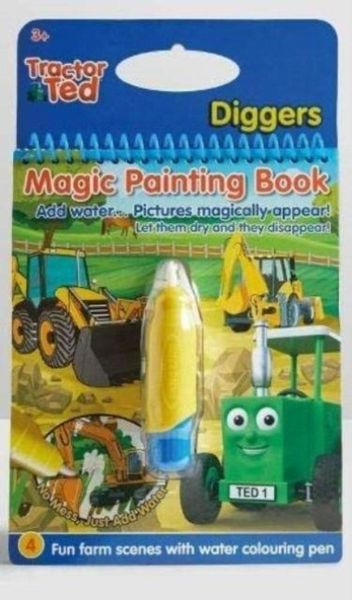 Produktbild: Tractor Ted Magic Painting Book - Diggers