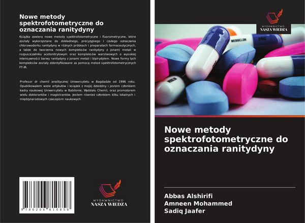 Produktbild: Nowe metody spektrofotometryczne do oznaczania ranitydyny
