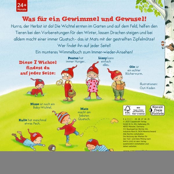 Produktbild: Mein Herbstwichtel-Wimmelbuch
