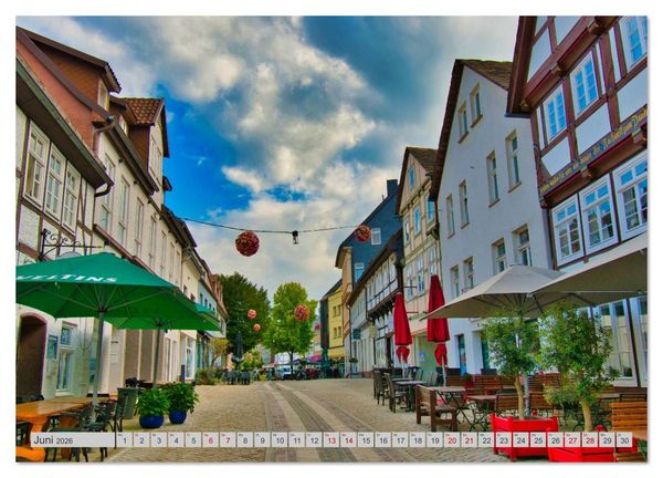 Produktbild: Streifzug durch das Weserbergland (Wandkalender 2026 DIN A2 quer), CALVENDO Monatskalender
