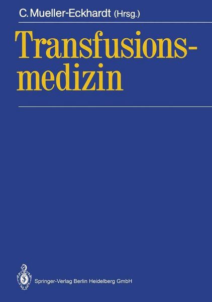 Produktbild: Transfusionsmedizin