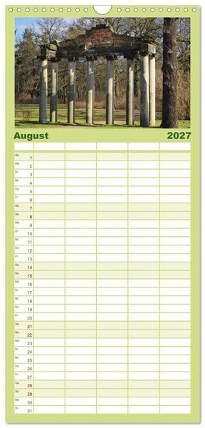 Produktbild: Familienplaner 2027 - Dessau mit 5 Spalten (Wandkalender, 21 x 45 cm) CALVENDO