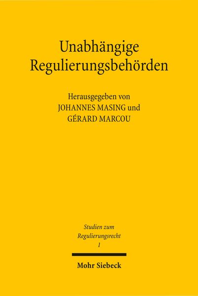 Produktbild: Unabh&auml;ngige Regulierungsbeh&ouml;rden