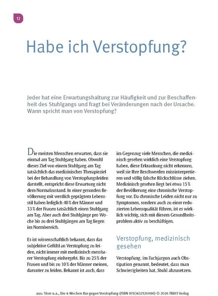 Produktbild: Die 4-Wochen-Kur gegen Verstopfung