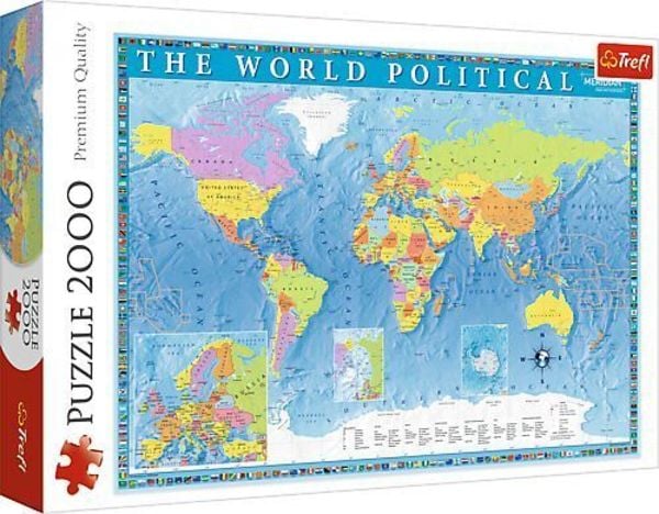 Puzzle 2000 - Politische Weltkarte