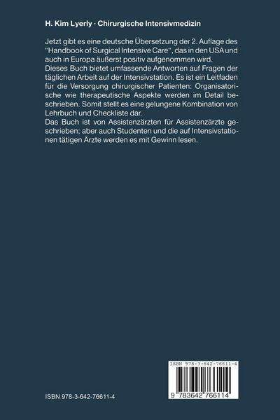 Produktbild: Chirurgische Intensivmedizin
