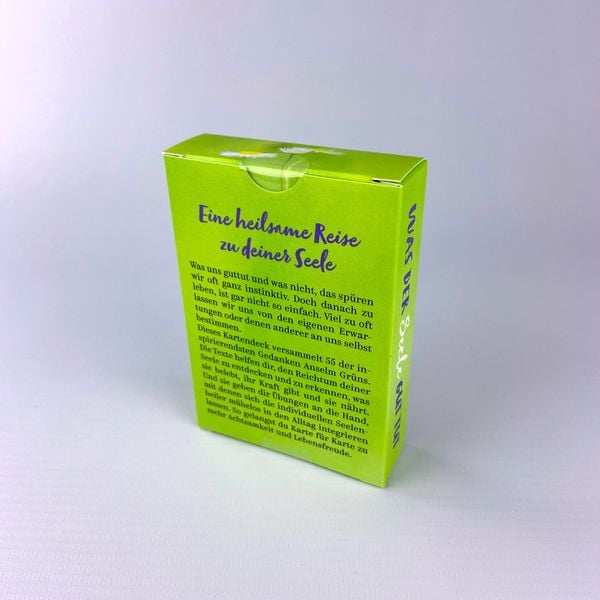 Produktbild: Was der Seele gut tut – 55 inspirierende Impulse für mehr Glück, Achtsamkeit und Lebensfreude