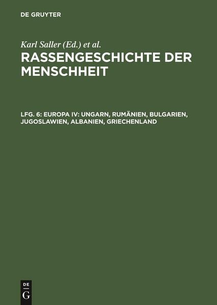 Produktbild: Europa IV: Ungarn, Rum&auml;nien, Bulgarien, Jugoslawien, Albanie