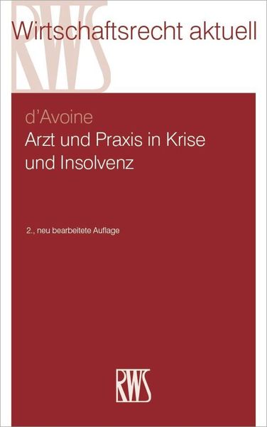 Produktbild: Arzt und Praxis in Krise und Insolvenz