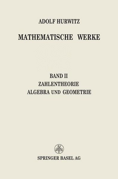 Produktbild: Mathematische Werke