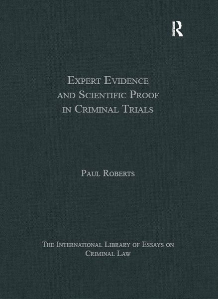 Produktbild: Expert Evidence and Scientific Proof in Criminal Trials