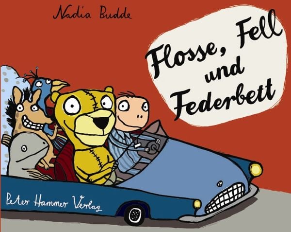 Flosse, Fell und Federbett, Gebundene Ausgabe von Nadia Budde, Peter Hammer Verlag, 978-3-7795-0010-0