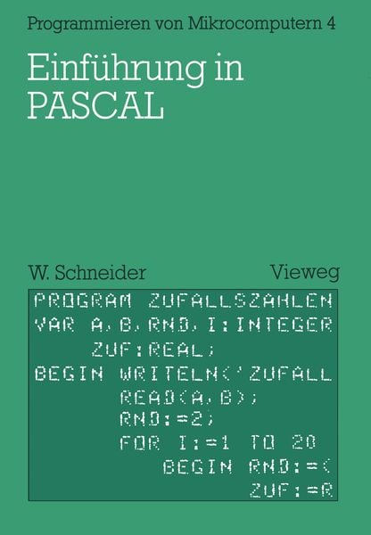 Produktbild: Einf&uuml;hrung in PASCAL