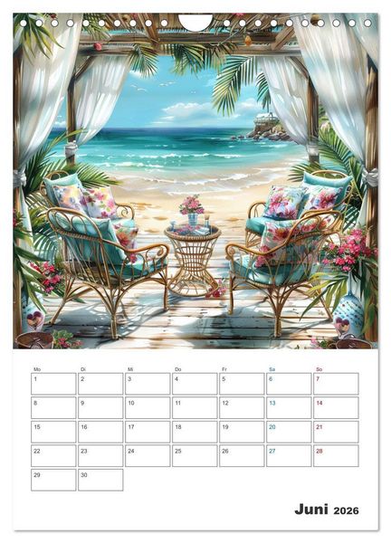 Produktbild: Sand zwischen den Zehen (Wandkalender 2026 DIN A4 hoch), CALVENDO Monatskalender