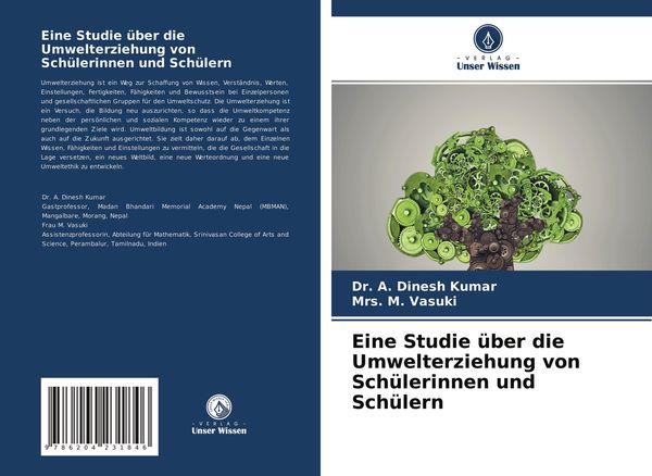 Produktbild: Eine Studie &uuml;ber die Umwelterziehung von Sch&uuml;lerinnen und Sch&uuml;lern