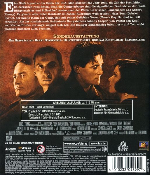 Produktbild: Miller's Crossing