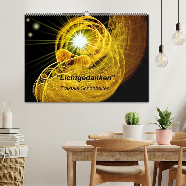 Produktbild: Lichtgedanken (Wandkalender 2026 DIN A2 quer), CALVENDO Monatskalender
