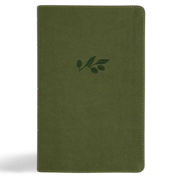 Produktbild: NASB Single-Column Personal Size Bible, Olive Leathertouch
