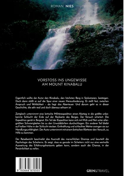 Produktbild: Vorsto&szlig; ins Ungewisse am Mount Kinabalu. Ein Reisebericht &uuml;ber Borneo